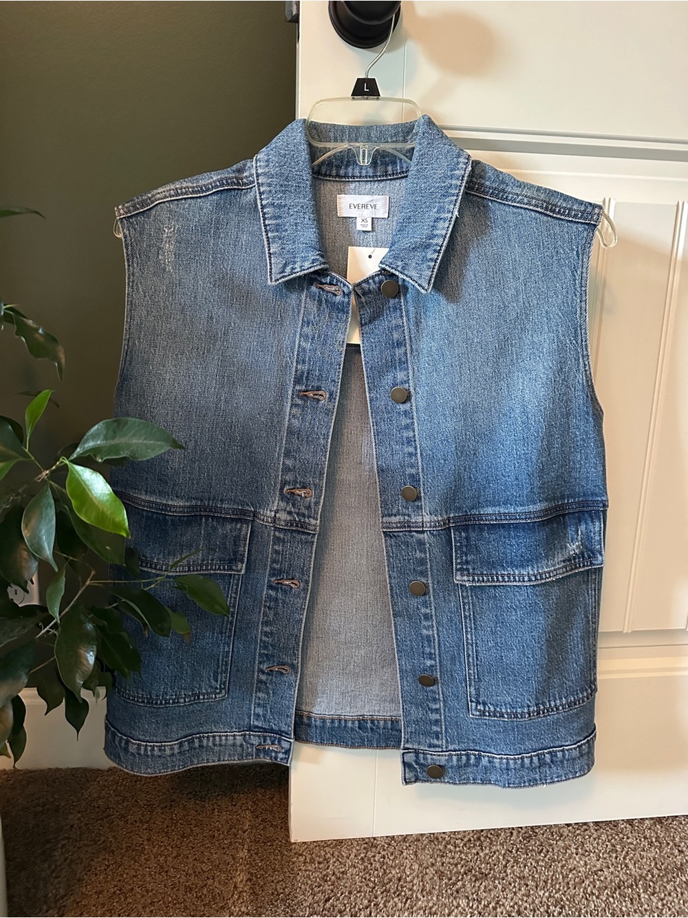 Evereve oversized Denim Vest